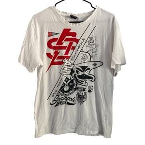 Southpole Premium Mens Size XL Since 1991 White Crewneck Shirt Graphic Tee